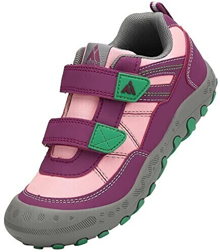 Mishansha Girls indoor shoes lightweight sneakers breathable pink 35EU