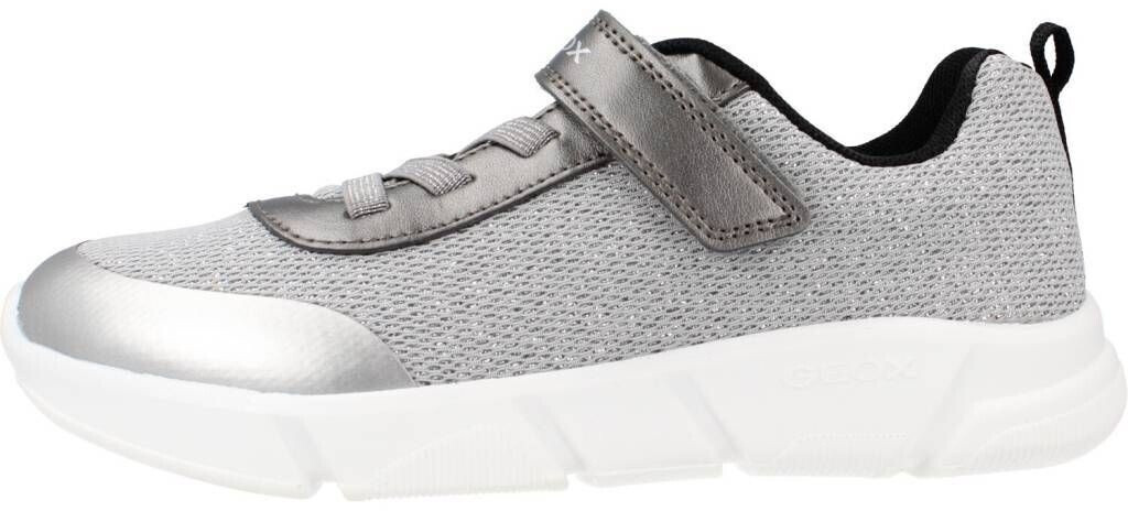 Geox J ARIL Girl D Sneaker DK Silver Black