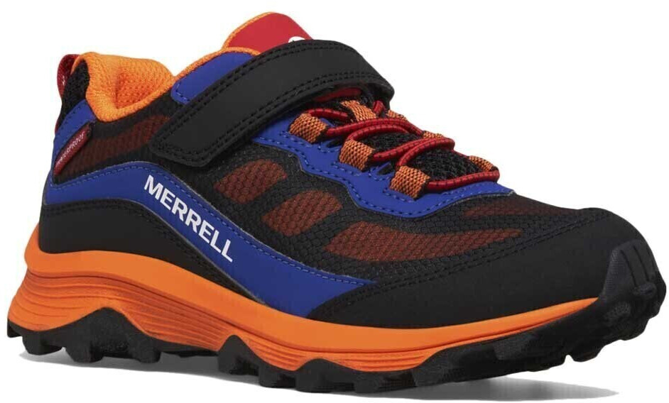 Merrell Moab Speed Low A C WTRPF hiking shoe blue black orange