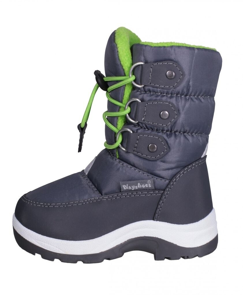 Playshoes Winter black green 8813313