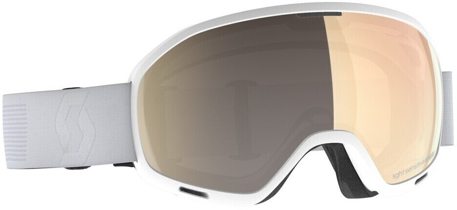 Scott Unlimited II OTG LS Ski Goggles (271822-7414-lt.s.brz.chr) Golden Light Sensitive Bronze Chrome Cat 2