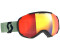 Scott FAZE II Ski Goggles (271816-7644-enhredchr) Green Enhancer Red Chrome Cat2