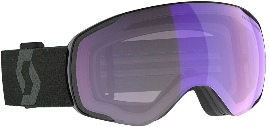 Scott Vapor Light Sensitive Ski Goggles (271809-7413-Lisebluch) Schwarz Light Sensitive Blue Chrome Cat1-3