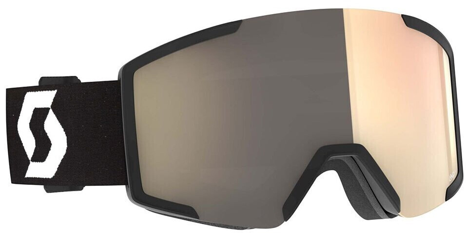 Scott Shield Light Sensitive Ski Goggles (277836-7641-lt.s.brz.chr) Schwarz Light Sensitive Bronze Chrome Cat2-4