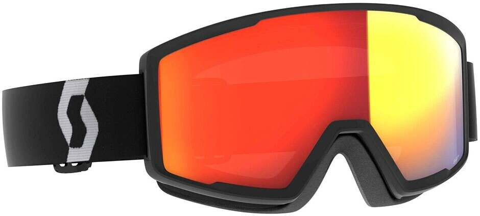 Scott Factor Pro Light Sensitive Ski Goggles (283566-7641-LGSSERDCHR) Schwarz Light Sensitive Red Chrome Cat1-3