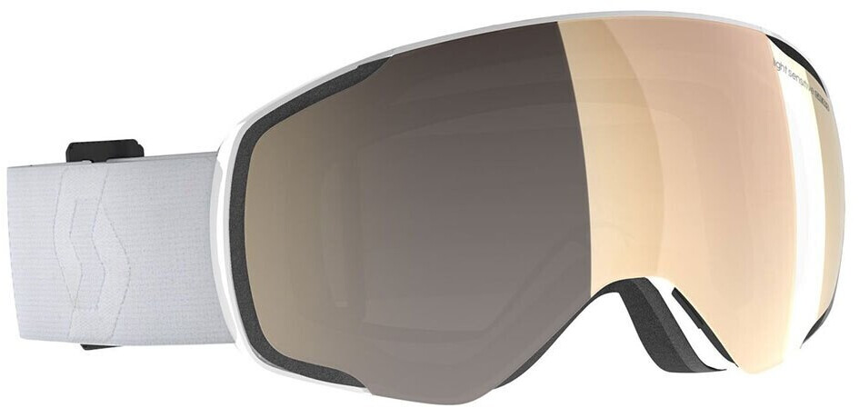 Scott Vapor Light Sensitive Ski Goggles (271809-7414-lt.s.brz.chr) White Light Sensitive Bronze Chrome Cat1-3