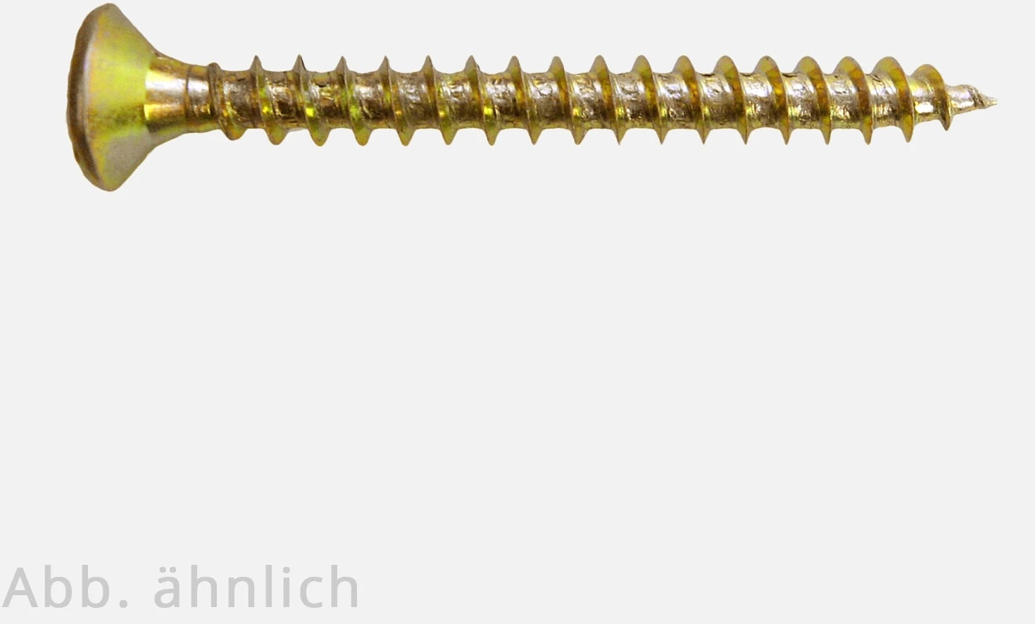 Dresselhaus Universalschraube 3,5x20mm - Senkkopf Kreuzschlitz Z 1000 Stück Verzinkt