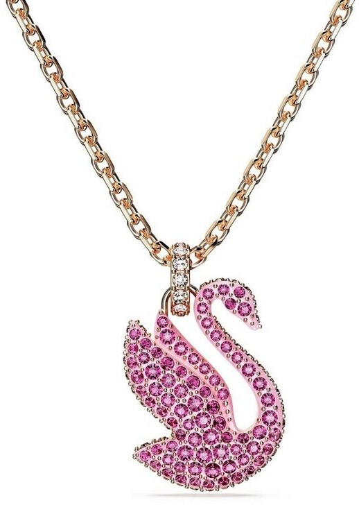 Photos - Pendant / Choker Necklace Swarovski Iconic Swan Pendant  pink (5647552)