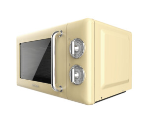Cecotec Microondas Digital con Grill de 20 L Proclean 5110 Retro Yellow.  700 W en 5 Niveles, Temporizador hasta 60 mins, 8 Programas y Modo  Descongelación, Diseño Vintage en Amarillo : : Hogar y cocina