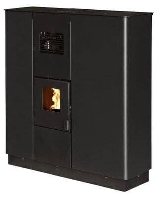 Interstoves CORTINA 12 Etanche Concentrique Canalisable noir
