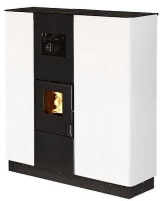 Interstoves CORTINA 12 Etanche Concentrique Canalisable blanc