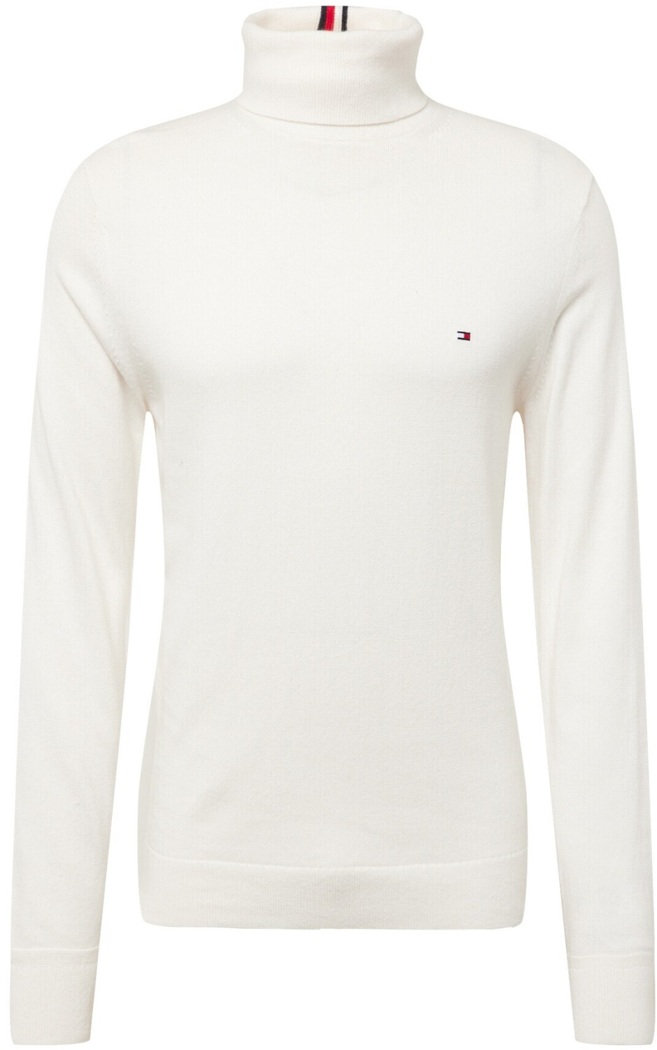 Tommy Hilfiger Cotton Cashmere Roll Neck Jumper (MW0MW28048) ancient white