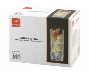Tumbler Bormioli Rocco America '20s Fh 49 cl (Set van 4