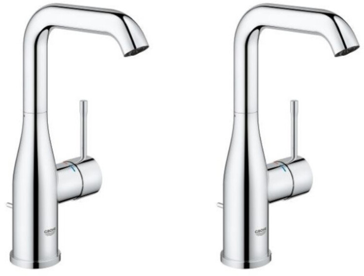 GROHE 24176001 taille L (2 pcs) argent