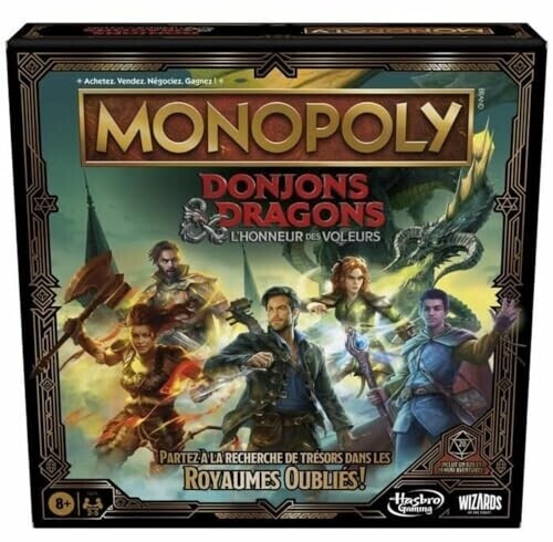 Monopoly Donjons & Dragons L'Honneur des Voleurs
