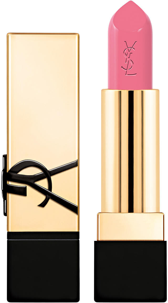 Photos - Lipstick & Lip Gloss Yves Saint Laurent Ysl YSL Rouge Pur Couture Caring Satin  P2 Pink (3,8 g)