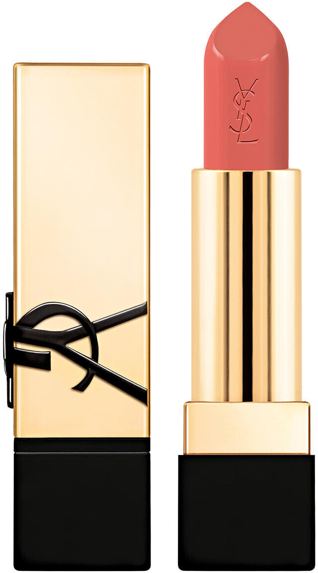 Photos - Lipstick & Lip Gloss Yves Saint Laurent Ysl YSL Rouge Pur Couture Caring Satin  N10 Nude Stiletto (3,8 g)