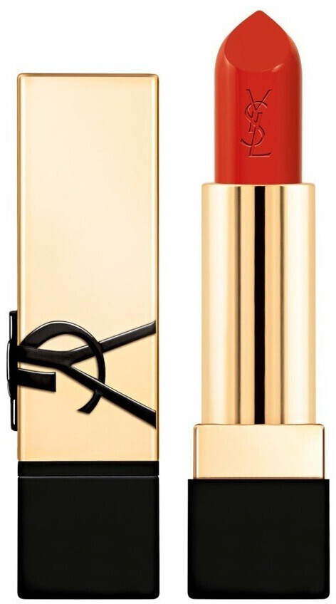 Photos - Lipstick & Lip Gloss Yves Saint Laurent Ysl YSL Rouge Pur Couture Caring Satin  O83 Fiery Red (3,8 g)