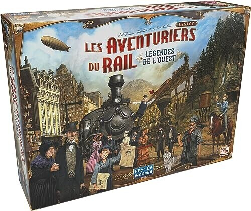 Les Aventuriers du Rail Legacy - Légendes de l'Ouest