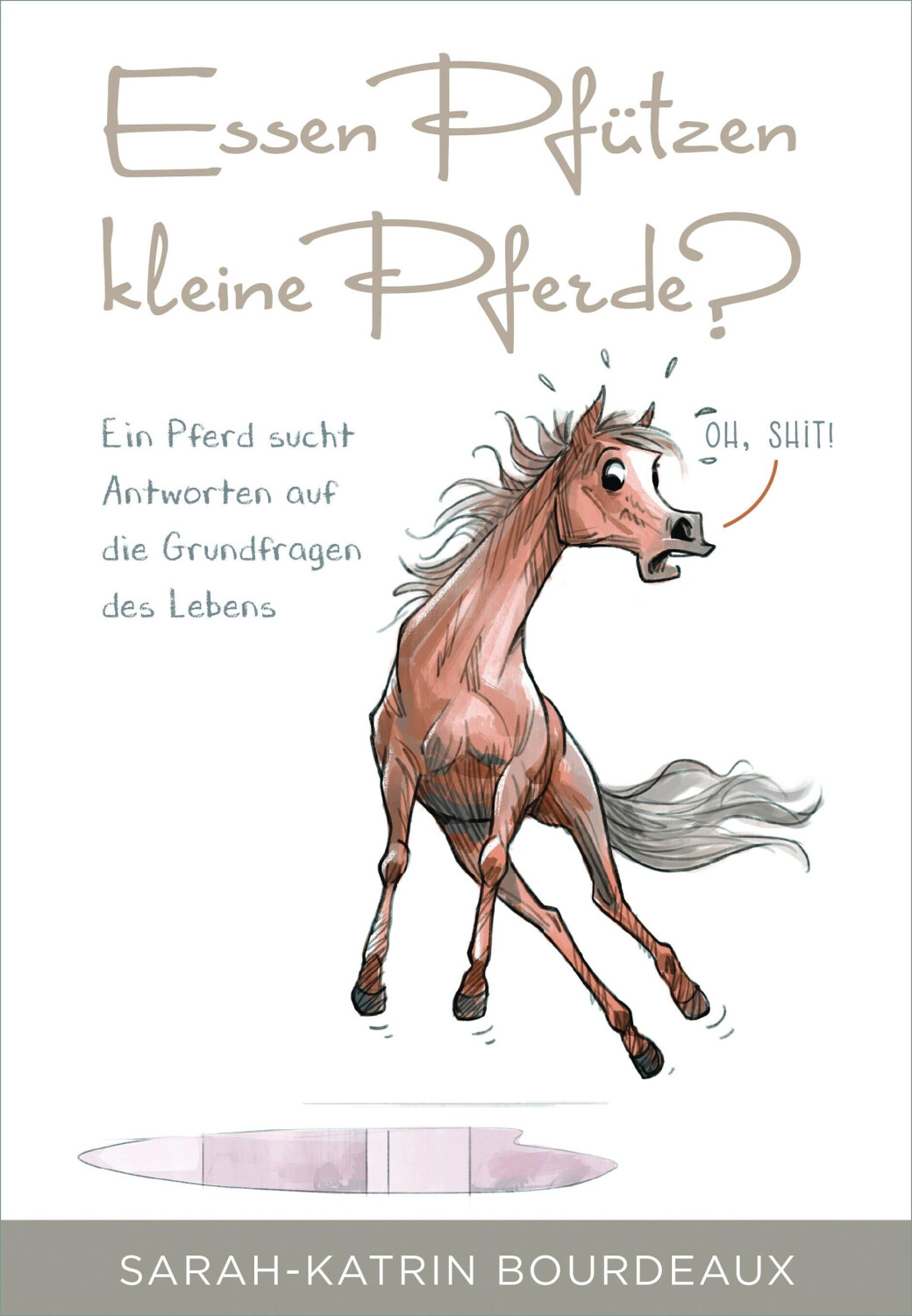 Essen Pfützen kleine Pferde? (Sarah-Katrin Bourdeaux) (ISBN: 9783000688331)