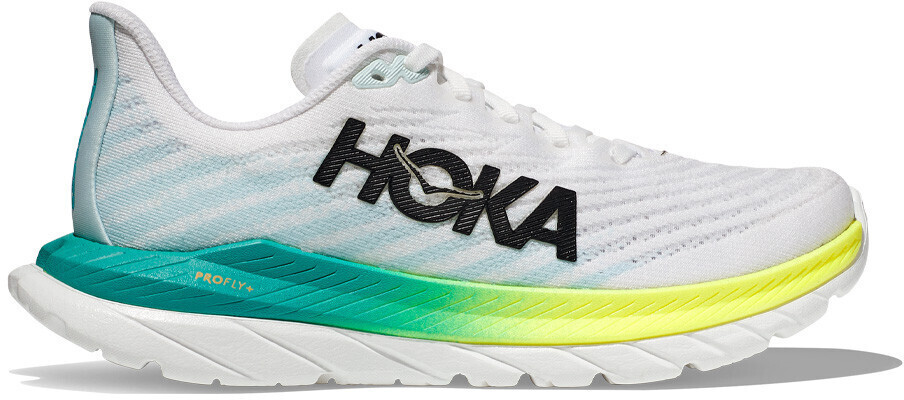 Hoka Mach 5 Wide white blue grass ab 125 00 Preisvergleich bei