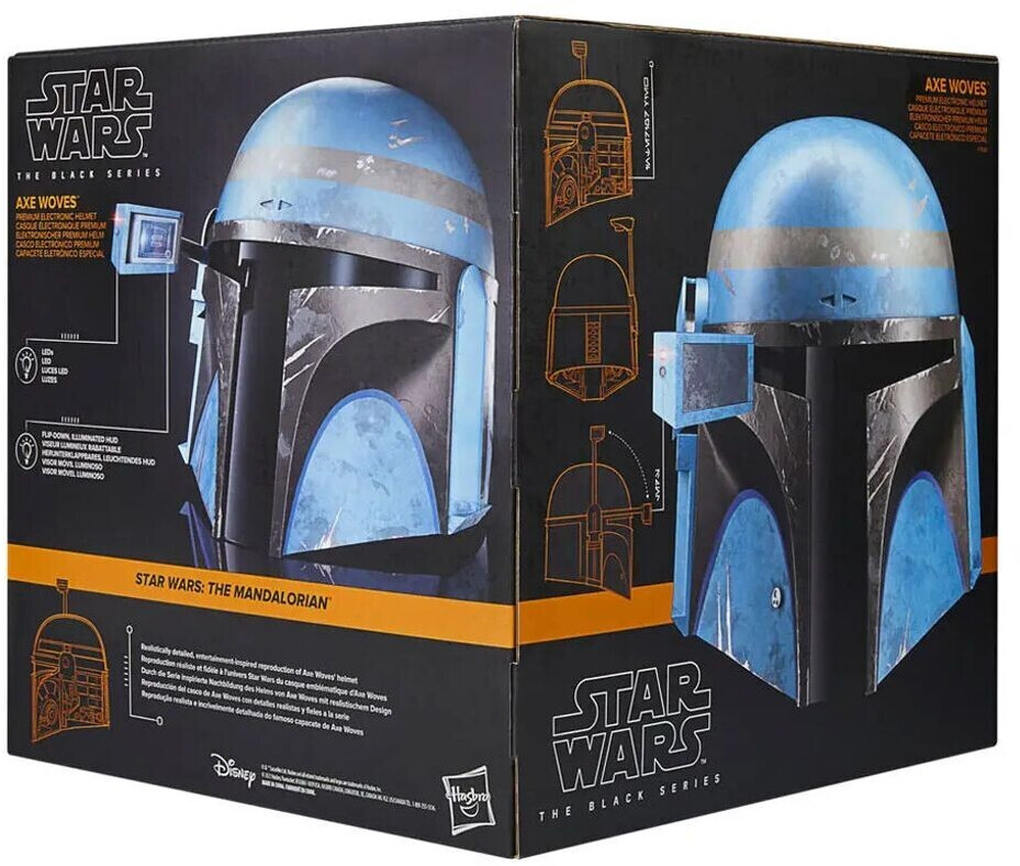 Hasbro Star Wars The Black Series Axe Woves Premium Electronic Helmet a €  144,49 (oggi)