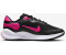 Nike Revolution 7 Big Kids black/white/hyper pink
