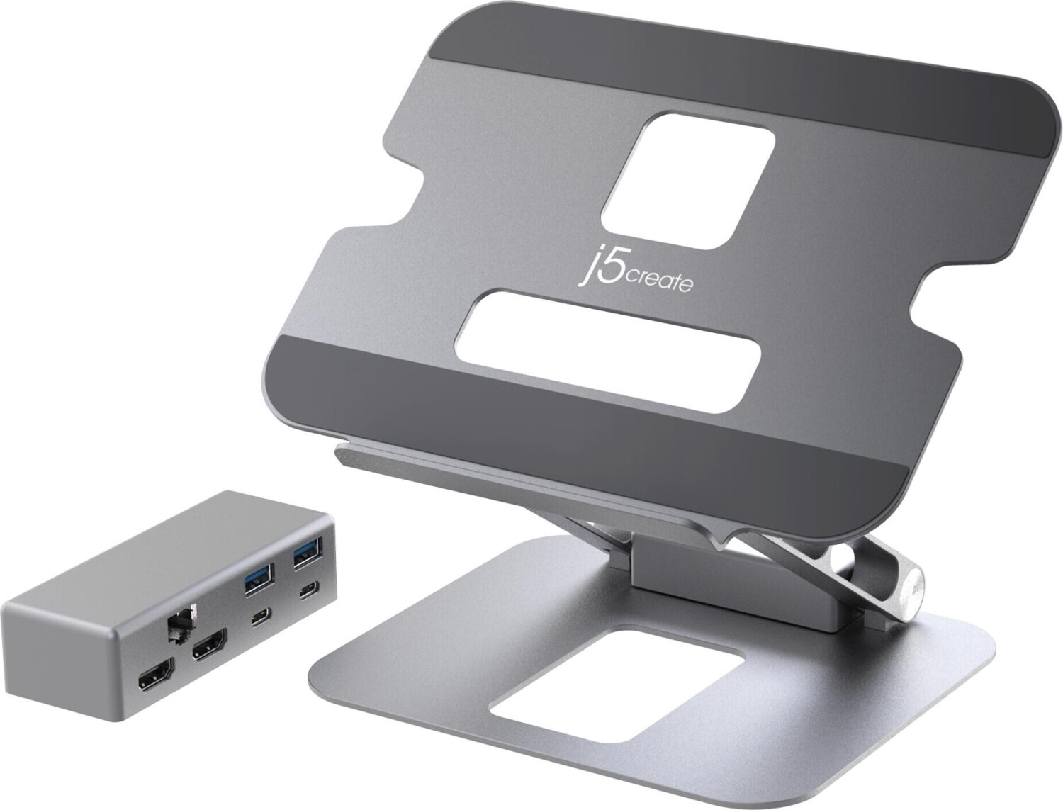 j5create Mult-Angle Dual 4K Dock JTS427-N
