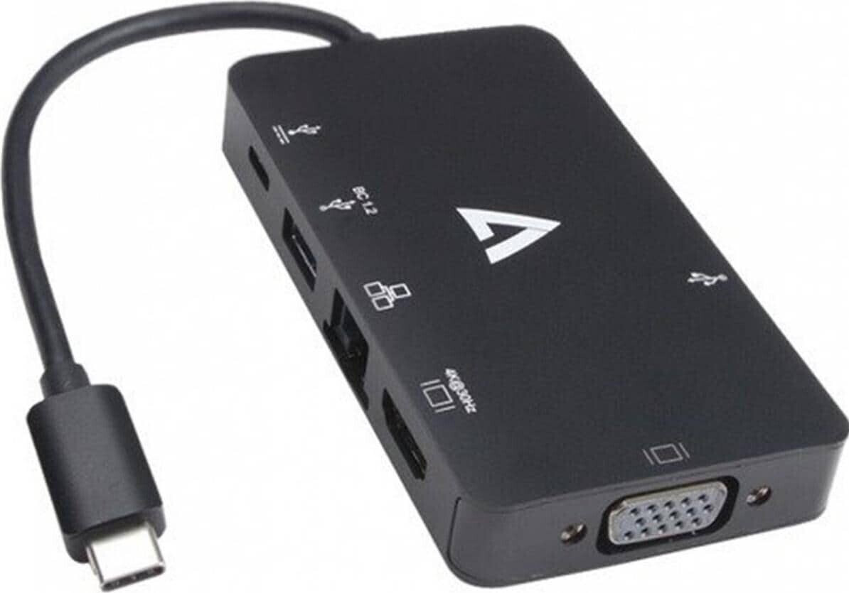 V7 UC-U3CRJ45HDVG-BLK