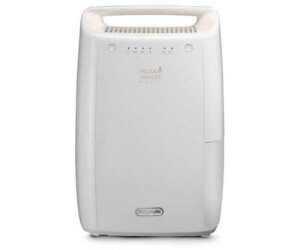 De'Longhi DEX212SF AriaDry - Déshumidificateur Portable 12L/Jour, Filtre 3 Actions, Fonction Séchage Linge, Réservoir 2.1L, Gaz R290