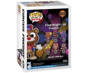 Buy Funko Pop Games Five Nights at Freddy s Circus Freddy 912
