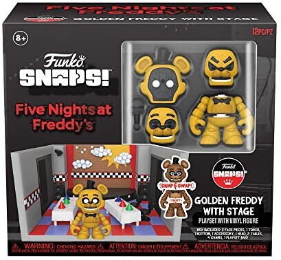 Photos - Action Figures / Transformers Funko Snaps! Five Nights at Freddy's - Golden Freddy with Stage 