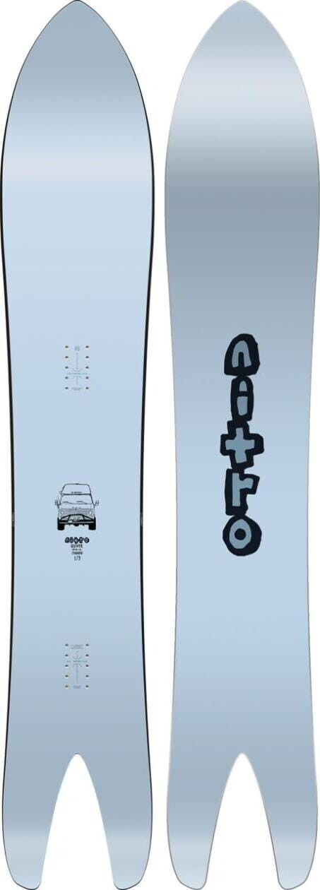 Nitro Cannon 173 Snowboard - Tapered Swallowtail Für Powder & All Mountain