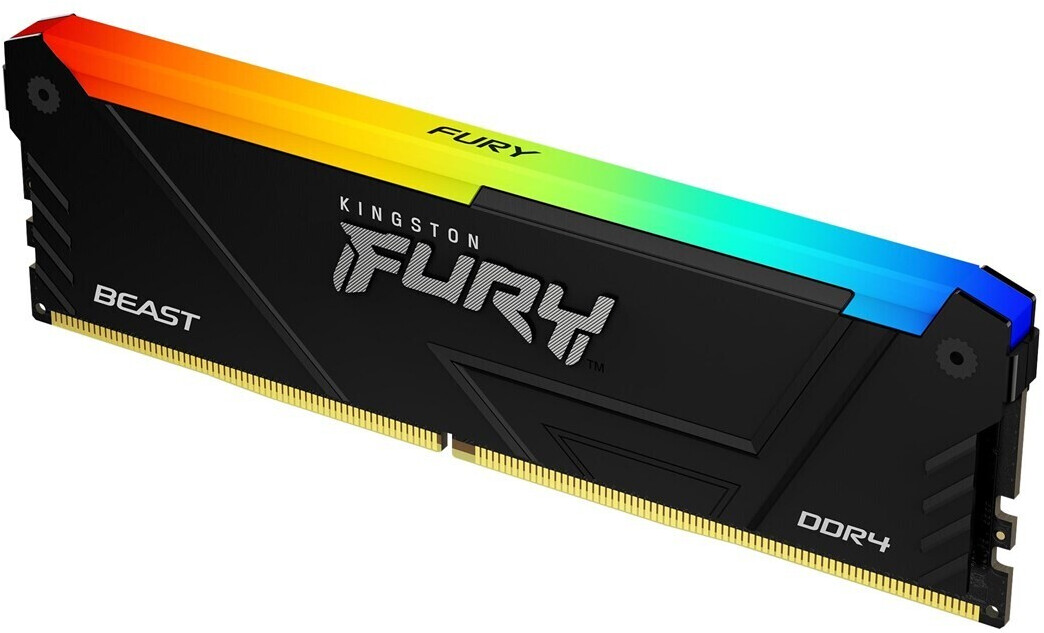 Kingston FURY Kit 64 Go DDR4-3200, Mémoire vive Noir, KF432S20IBK2/64,  Impact