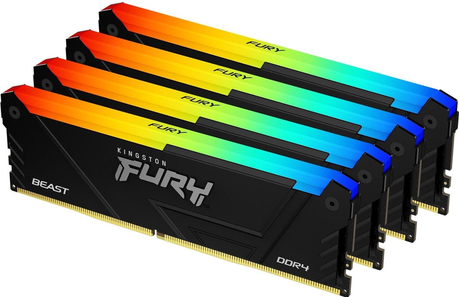 Kingston FURY Beast RGB 128GB Kit DDR4-2666 CL16 (KF426C16BB2AK4