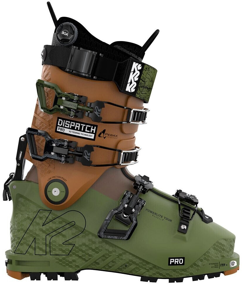 Photos - Ski Boots K2 Dispatch Pro Touring   green (10G2300.1.1.245)