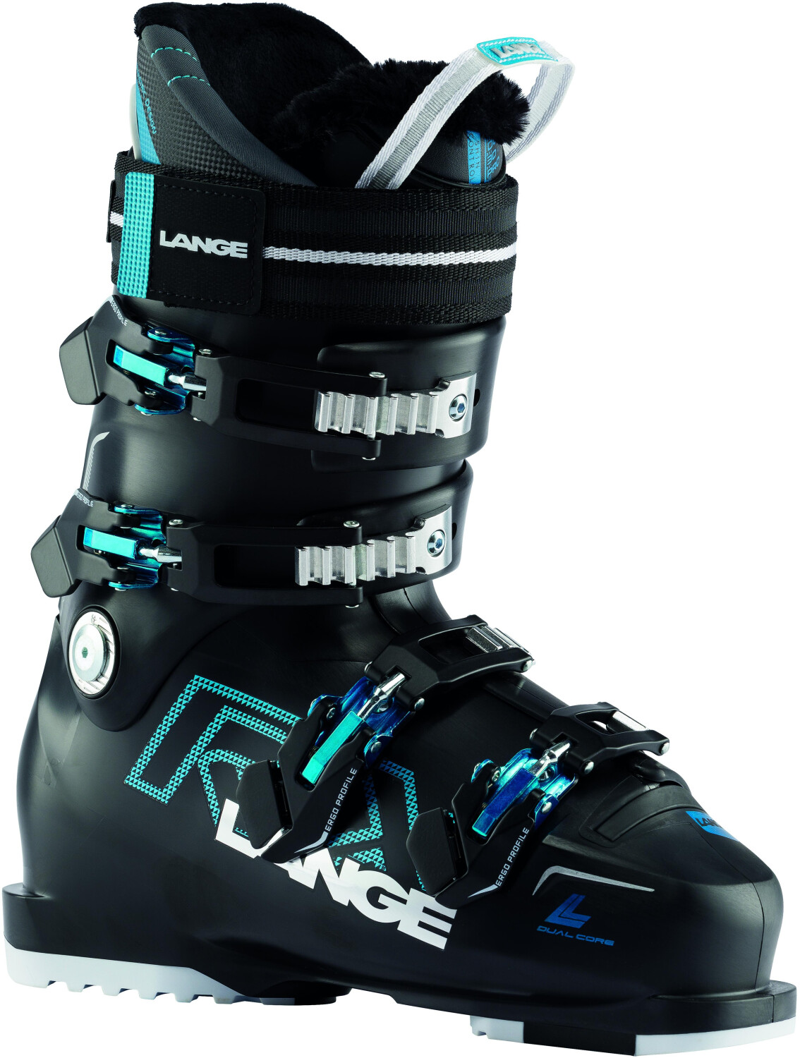 Lange Rx 110 Low Volume Alpine Ski Boots (LBI2200-225) black