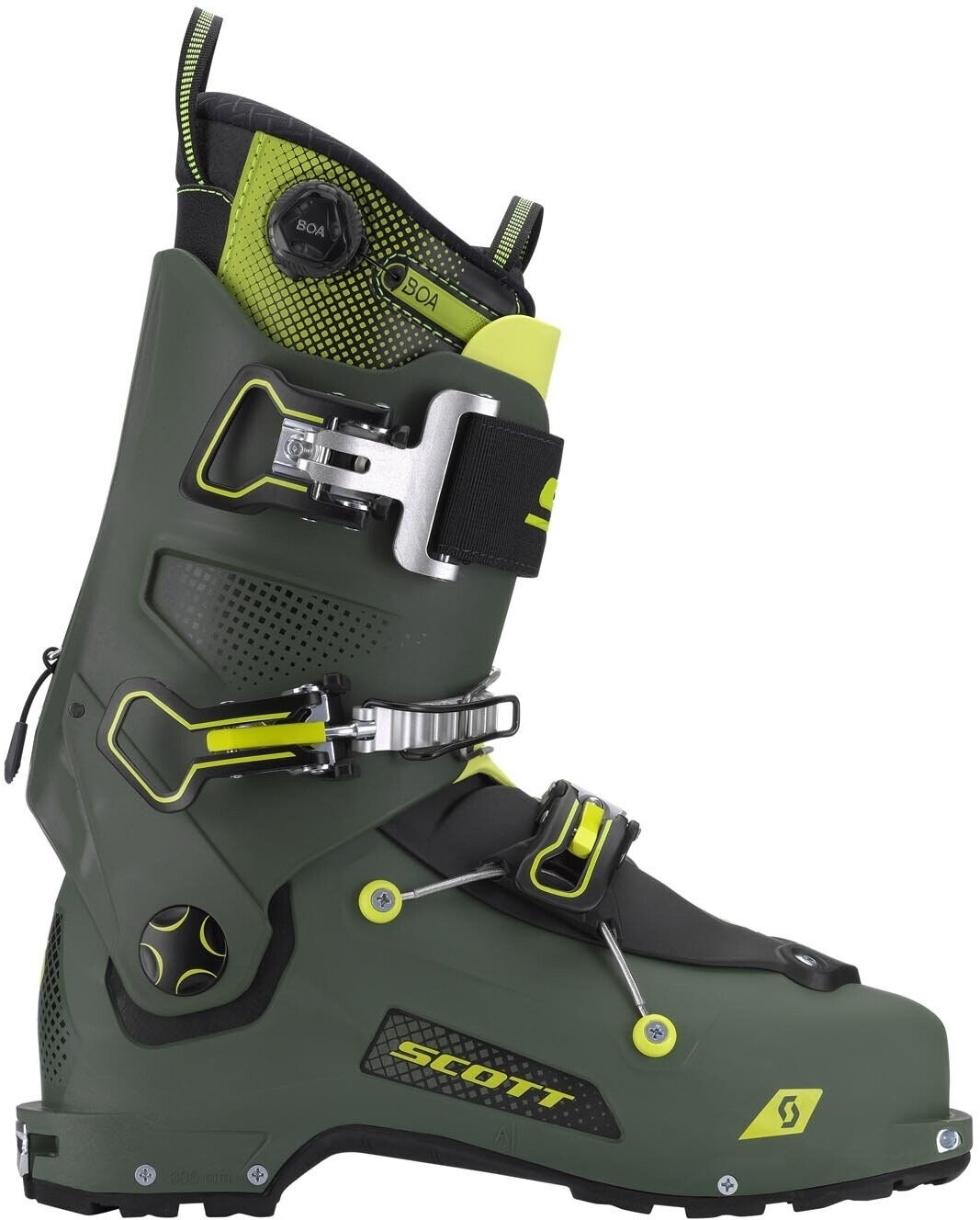 Scott Freeguide Carbon Touring Boots (277914-6819-25.0) green