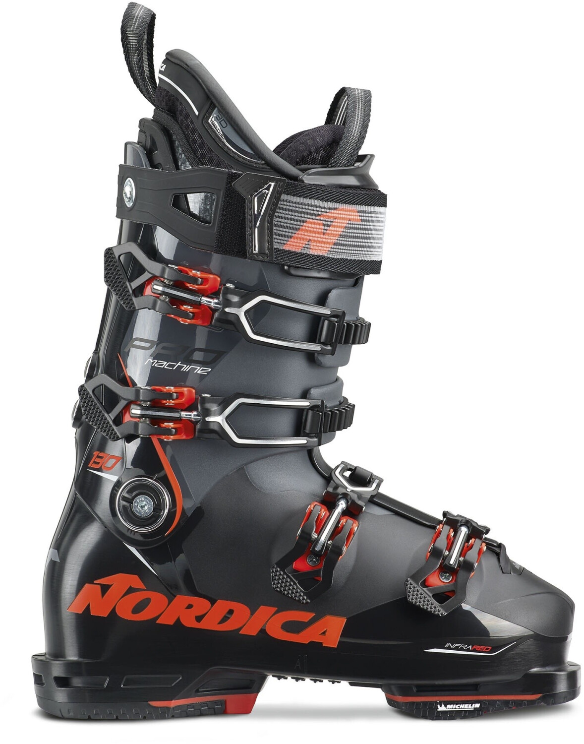 Nordica Pro Machine 130 Gw Alpine Ski Boots (050F4203 7T1 260) black