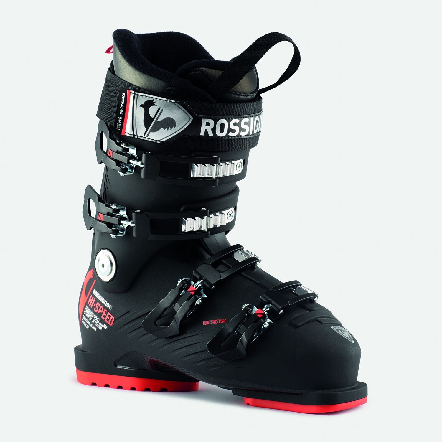 Rossignol Hi-speed Pro 70 Mv Kids Alpine Ski Boots (RBL2390-240) black