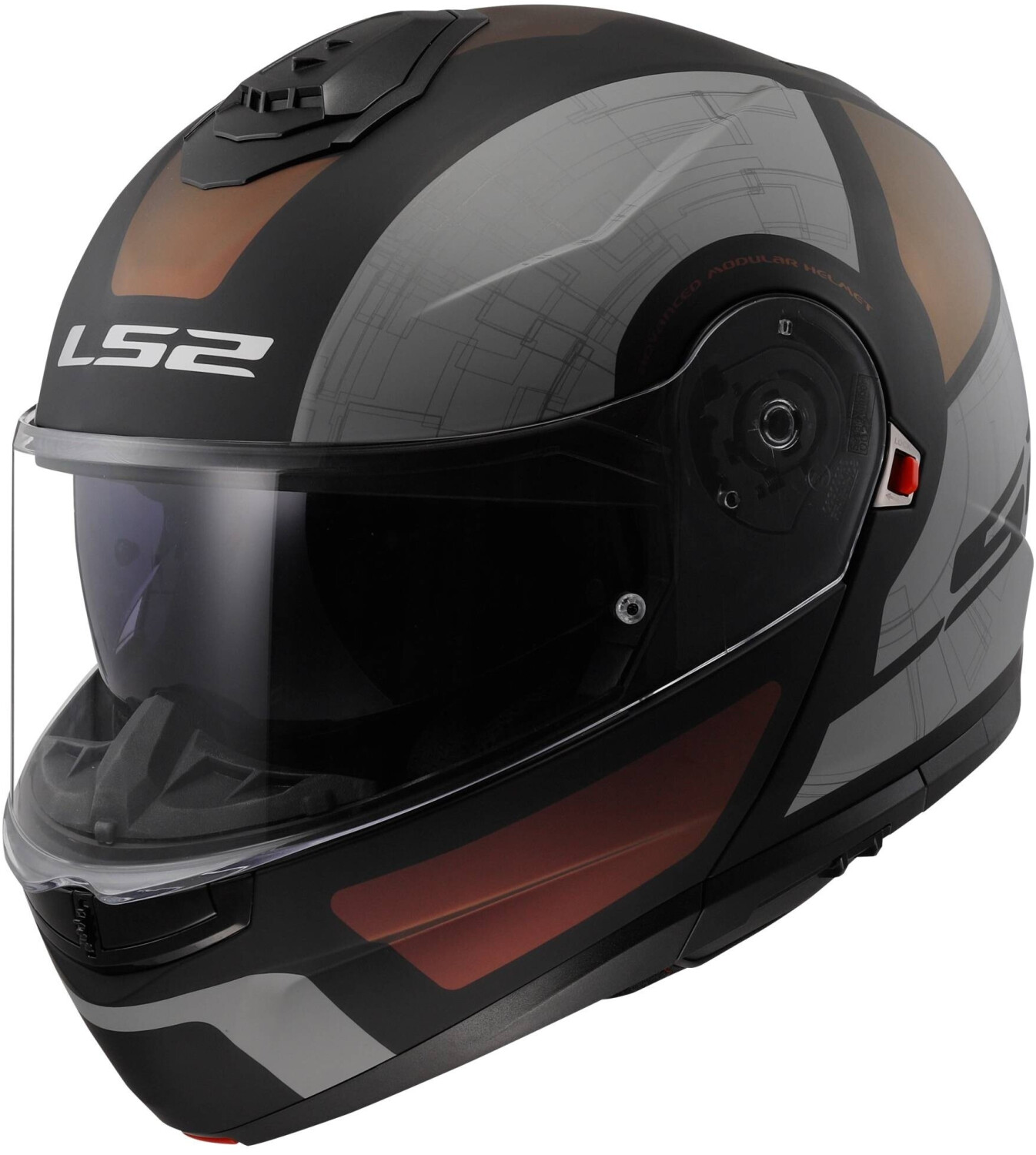 LS2 FF908 Strobe II Orion noir/gris