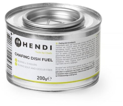 Hendi Chafing Dish fuel paste (NL/DE/FR/EN), HENDI, 12 pcs