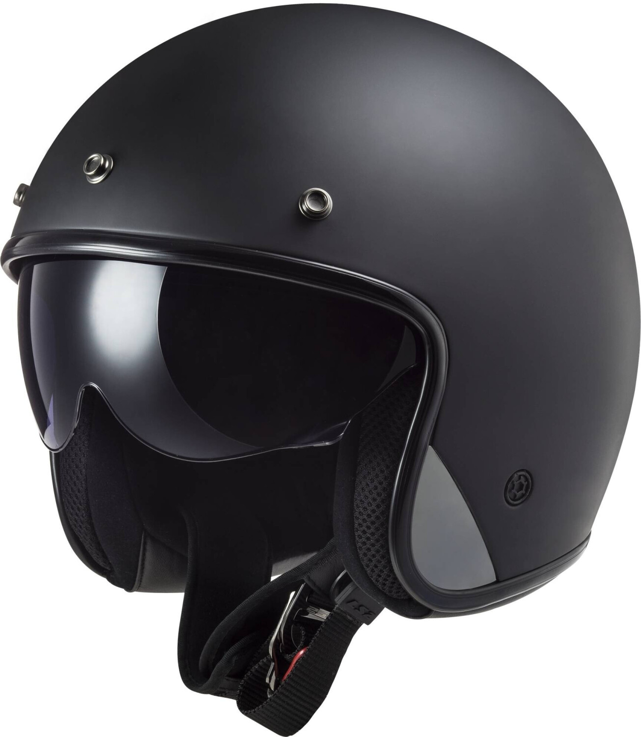 LS2 OF601 Bob II Solid mat noir