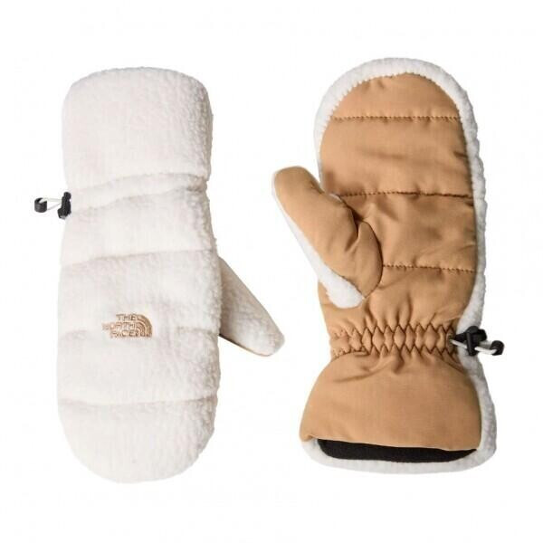 The North Face Cragmont Fleece Mittens (7WKT) gardenia white/almod butter