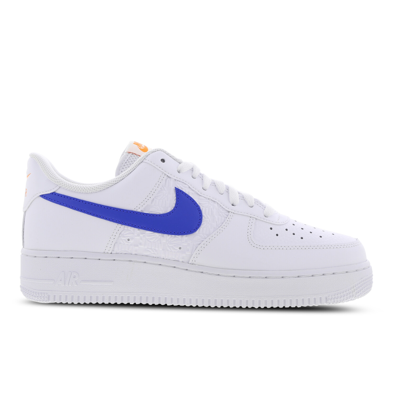 Buy Nike Air Force 1 Low white racer blue total orange from 80.49