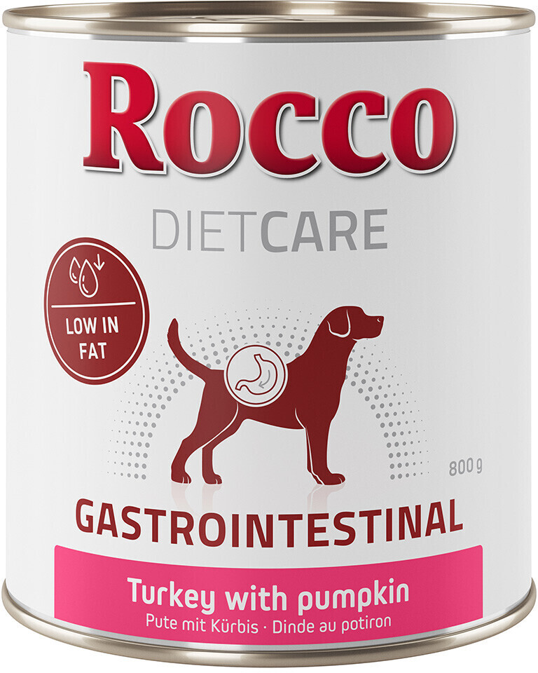 Rocco Diet Care Gastro Intestinal wet dog food turkey with pumpkin 800g
