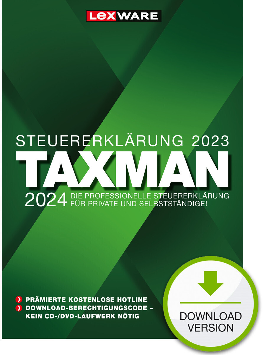 Lexware Taxman 2024 ab 30,14 € (März 2025 Preise) Preisvergleich bei idealo.de