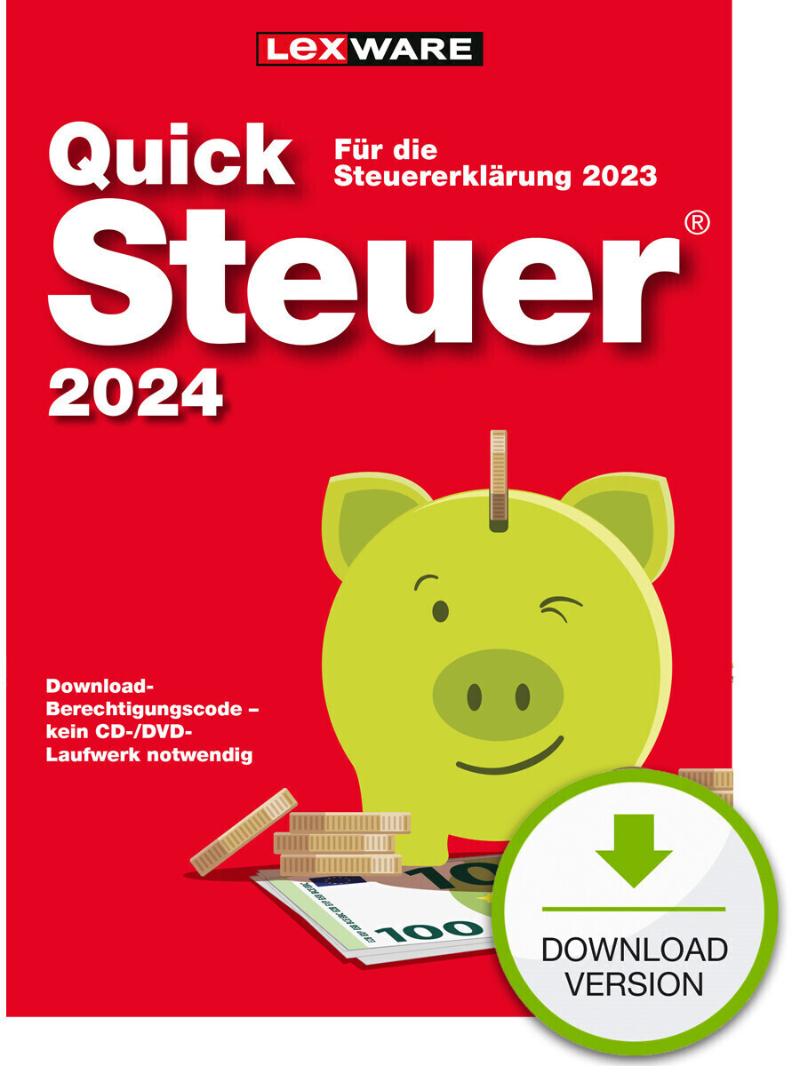 Lexware QuickSteuer 2024 (Download) bei | € ab Preisvergleich 12,19