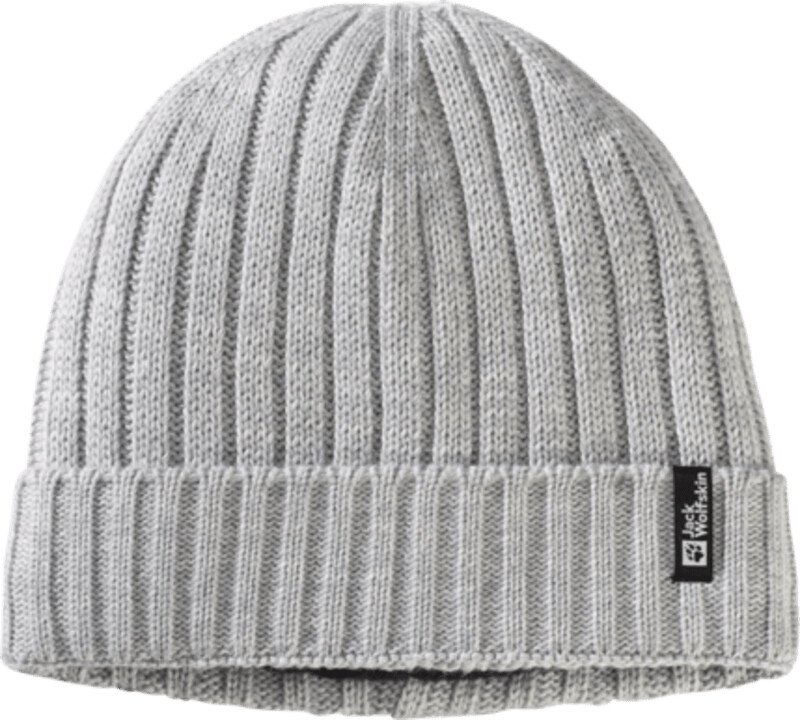 Jack Wolfskin Rib Knit Beanie (1907122) grey