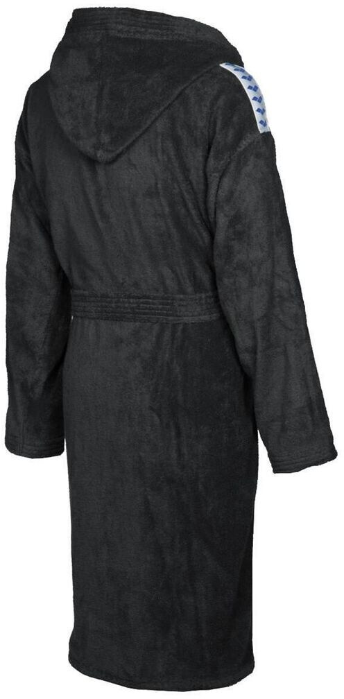 Arena Core Soft bathrobe Black White